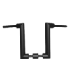 GUIDÃO ZED 2" 14" PRETO FOSCO