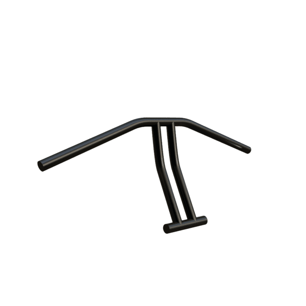 GUIDÃO T-BAR LANESPLITTER PRETO 1" ou 7/8"